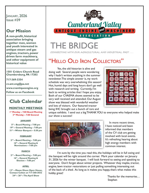 The Bridge Newsletter